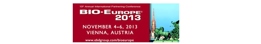 ▪ Especial incapie a las innovaciones científicas académicas en BIO-Europe 2013, 4-6 de Noviembre – Viena, Austria