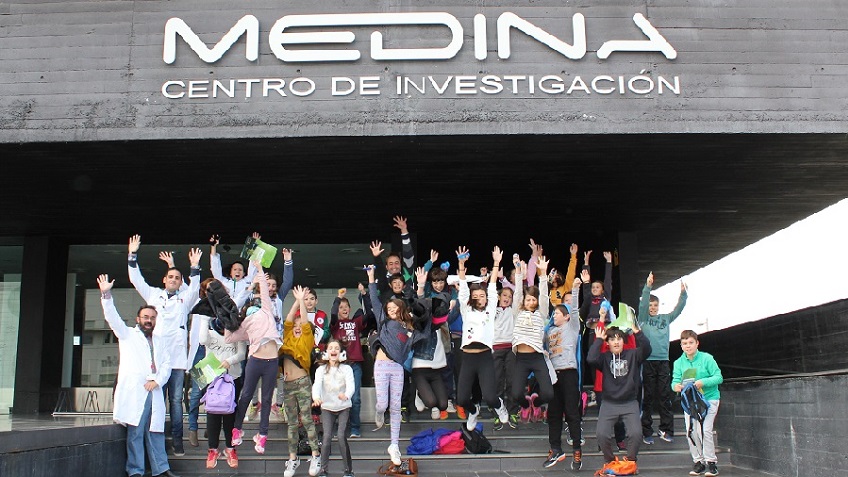 ▪ Pupils from the school Colegio ALQUERIA visit Fundación MEDINA