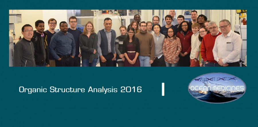 ▪ Curso avanzado de RMN “Organic Structure Analysis 2016”, 5-7 Diciembre, Aberdeen