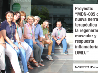 ▪ Proyecto: “MDN-0005 como una nueva herramienta terapéutica dirigida a la regeneración muscular y la respuesta inflamatoria en la DMD”