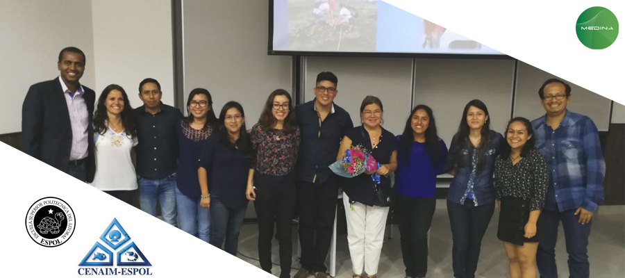 ▪ La colaboración de MEDINA y CENAIM en biotecnología azul – Ecuador