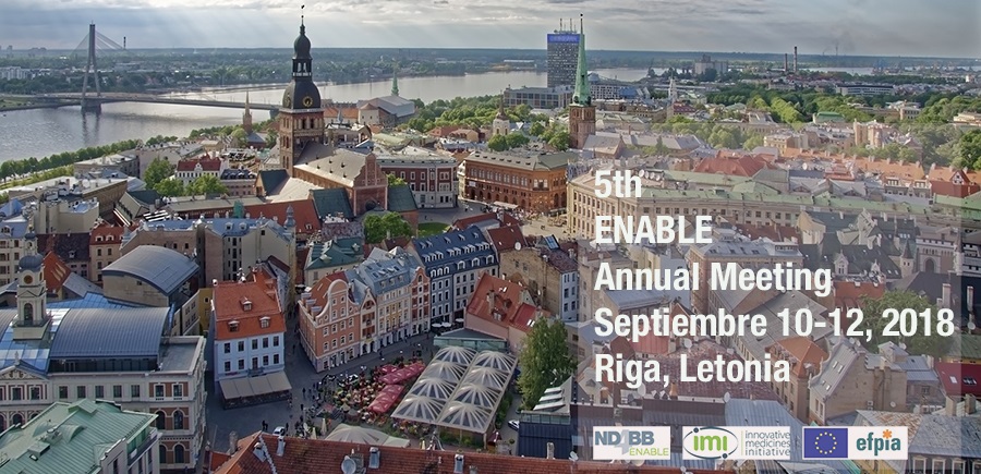 ▪ 5th ENABLE Annual Meeting, 10-12 de Septiembre – Riga, Letonia