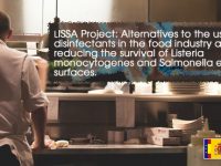 LISSA Project: Alternatives to the use of disinfectants in the food industry aimed at reducing the survival of Listeria monocytogenes and Salmonella enterica on surfaces.