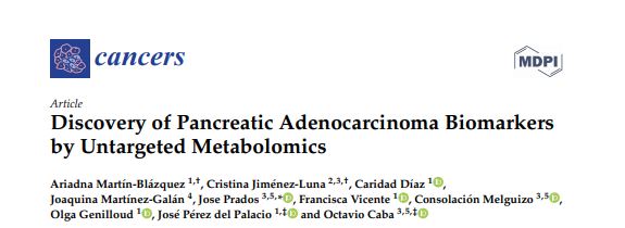 Discovery of Pancreatic Adenocarcinoma Biomarkers by Untargeted Metabolomics