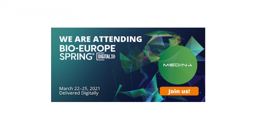 Bio-Europe Spring 2021, March 22 – 25, 2021