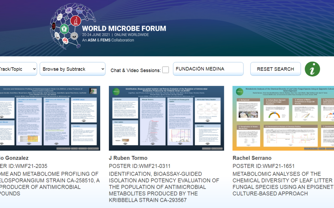 World Microbe Forum, 20 – 24 Junio 2021. Online Worldwide.