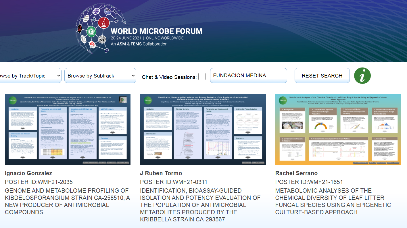World Microbe Forum, 20 – 24 Junio 2021. Online Worldwide.